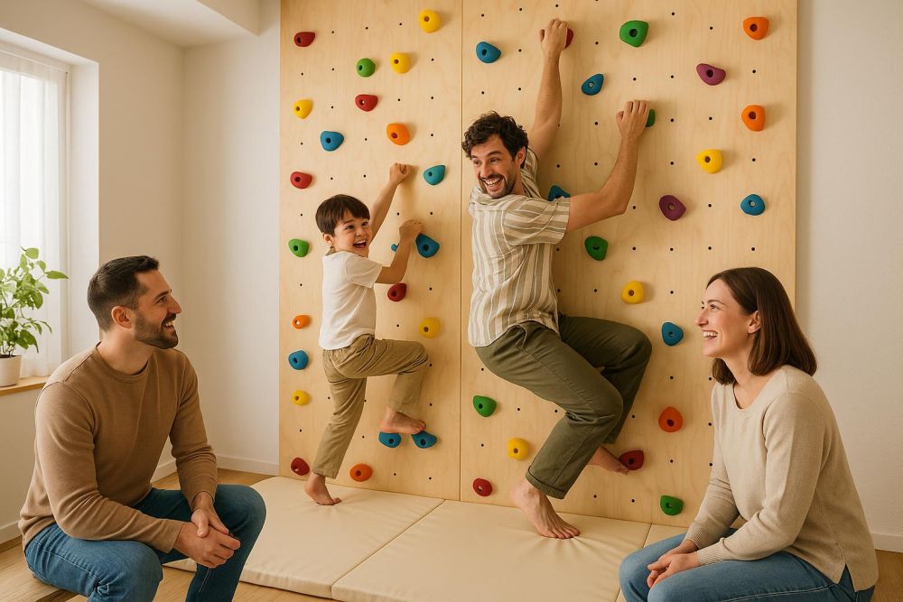 家庭攀岩牆別亂做！4大設計細節沒留意，小心後悔拆重做