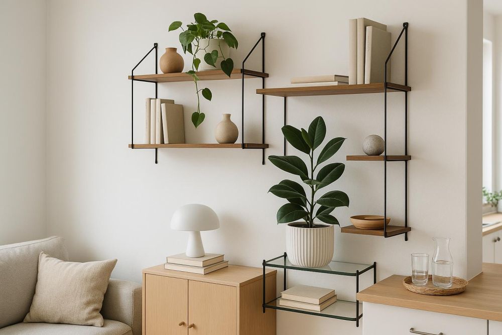 小空間翻倍收納！鐵件層板設計5處應用，增加收納量3倍不擁擠