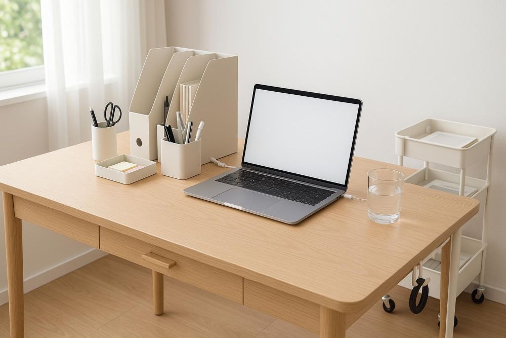 工位老是亂？辦公桌這5處沒做好，收納效率翻3倍、省時又舒適