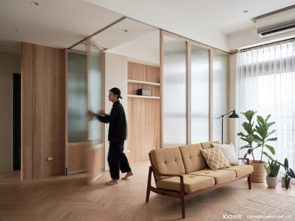 小宅放大有解!活動式隱形隔間設計攻略,空間彈性一次到位