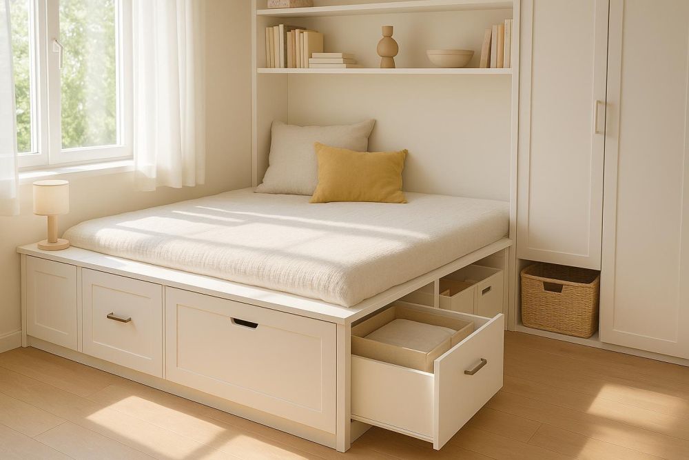 臥榻做錯變超難用？2025年達人這樣改，收納激增2倍空間秒變大