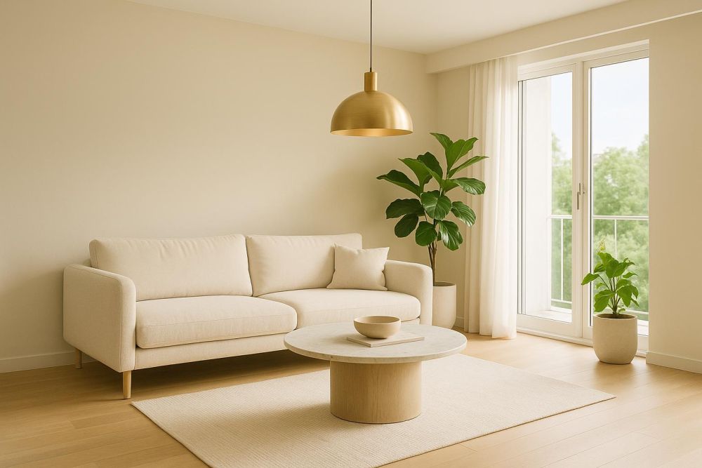 還在用莫蘭迪色？新手最容易忽略的『自然奶油色』今年最耐看，空間清新感提升3倍！