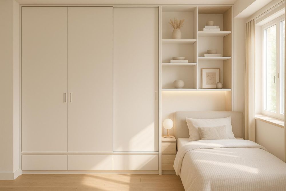臥室收納櫃這樣設計，空間翻倍+睡眠品質提升3倍！新手最容易忽略的關鍵細節