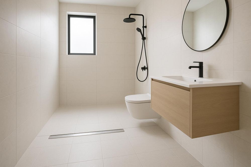 浴室門檻不做也能防滲水！裝修師傅曝2025年『這招』徹底解決污水外流