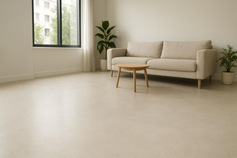 家中磁磚縫隙難清超惱人？無縫地坪設計，零縫隙翻新浴室、客廳，空間美型好清潔