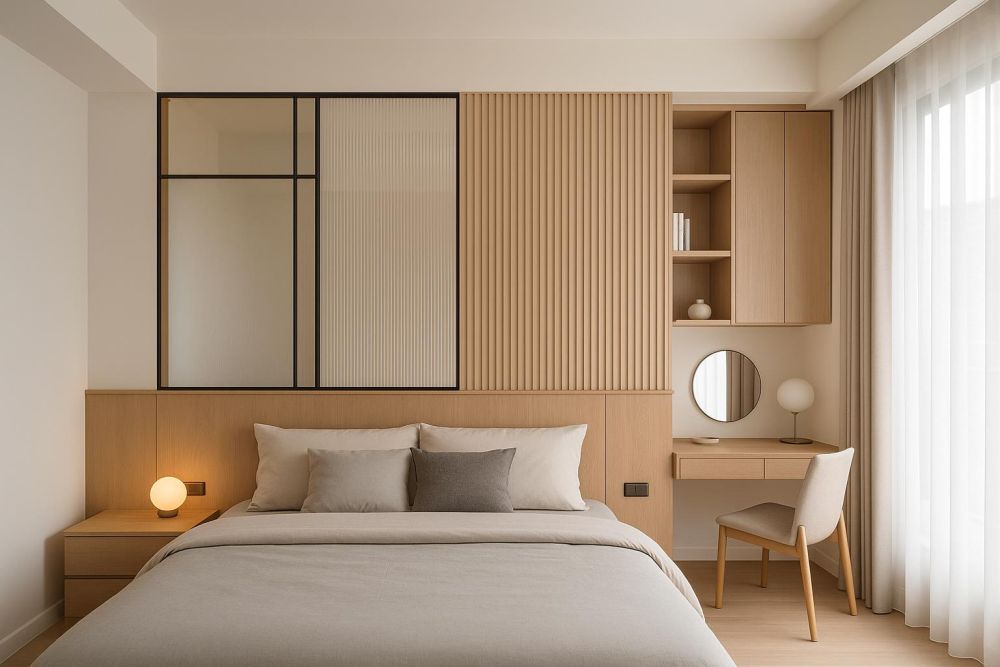 主臥床頭隔間牆沒做好？收納少一半、隱私全失！設計5要點一次搞懂