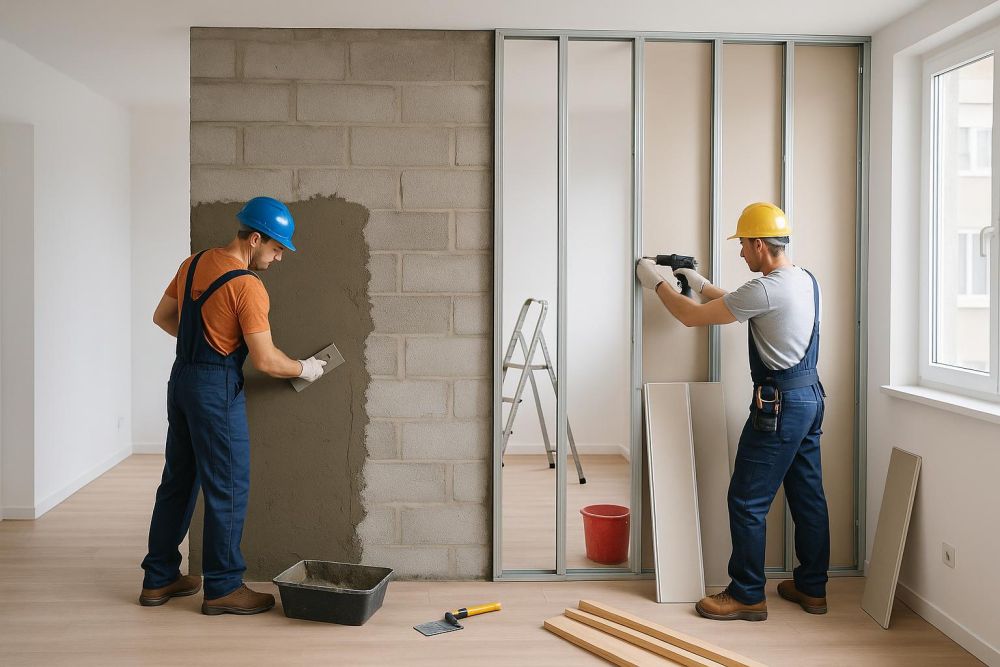 濕式灌漿vs乾式輕隔間工法差在哪？最新比較熱點＋優缺點全解析，新手裝修不踩雷