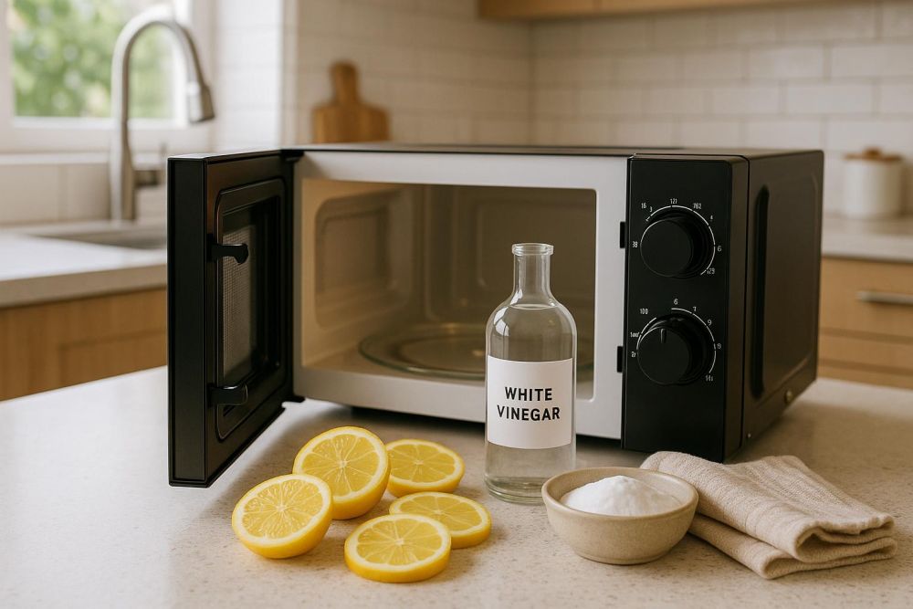 微波爐常有臭味？3個天然清潔法+5步驟徹底除異味，這些細節99%的人都忽略
