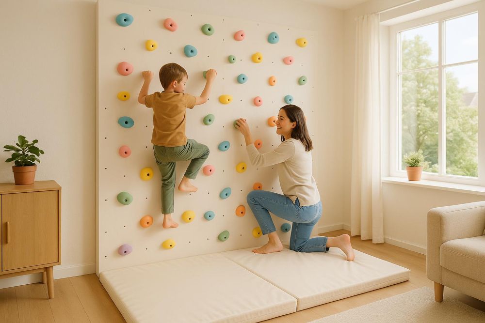 家裡沒預留攀岩牆？這5種空間規劃錯過超後悔，親子運動玩樂一舉兩得