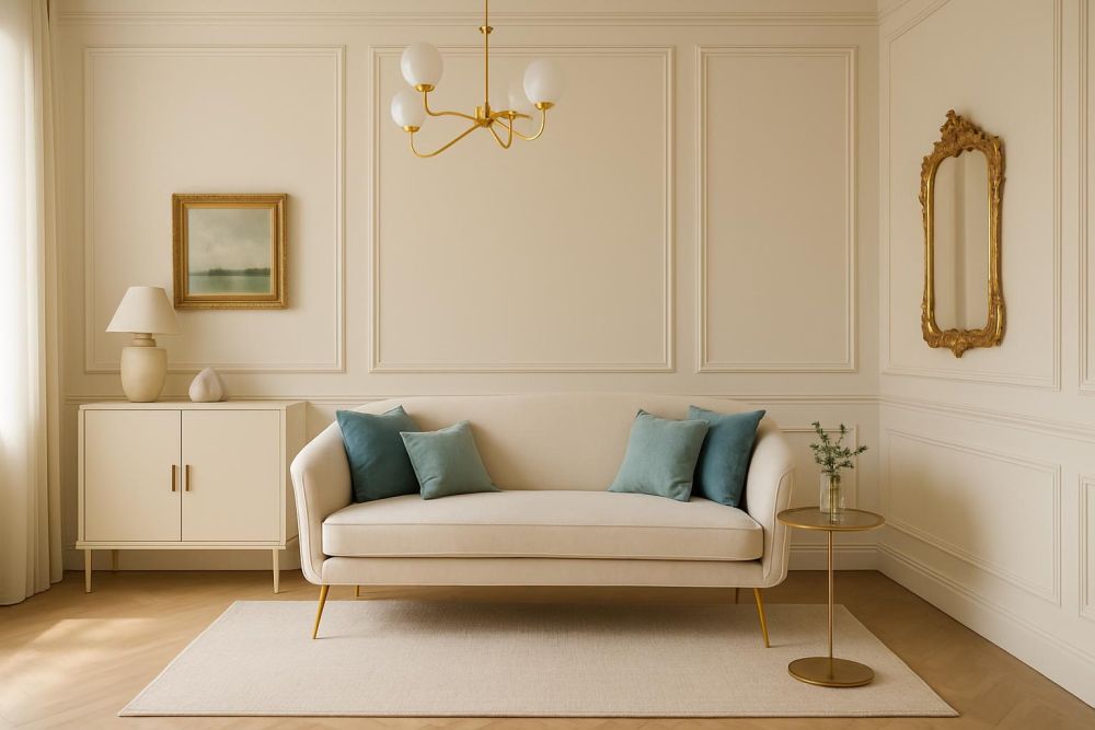 現代巴洛克風也能搭木紋地板？這3招設計小巧思，房間古典優雅又不顯老氣