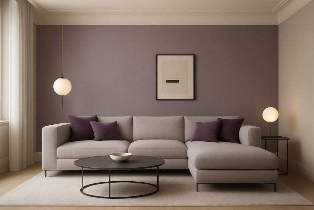 灰紫色過家過冷？設計師實測「這3種搭配」空間立刻高級2倍，還能放大視覺