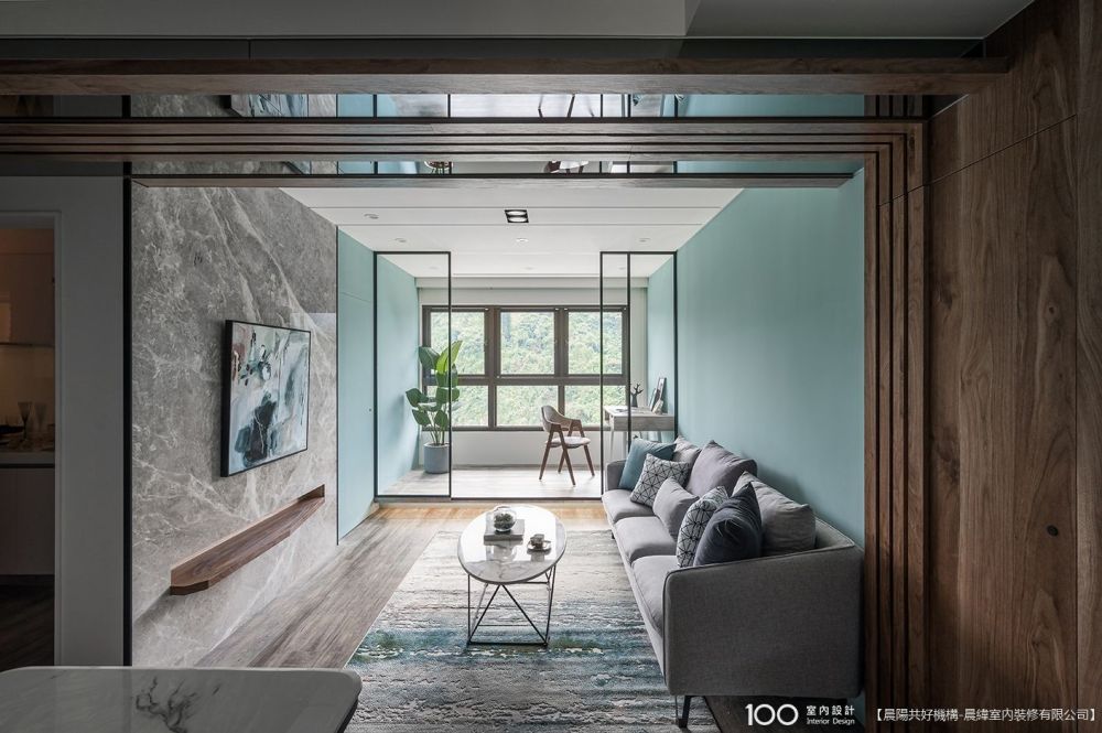 微調主臥換餐廳，公領域更寬敞｜打造兩代共居的高級感與沉靜日常