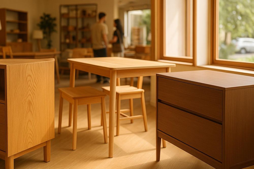 買家具別再被業者唬弄！一張表看懂原木、實木、實木貼皮『這4大差異』，選錯還當心用1年就崩壞