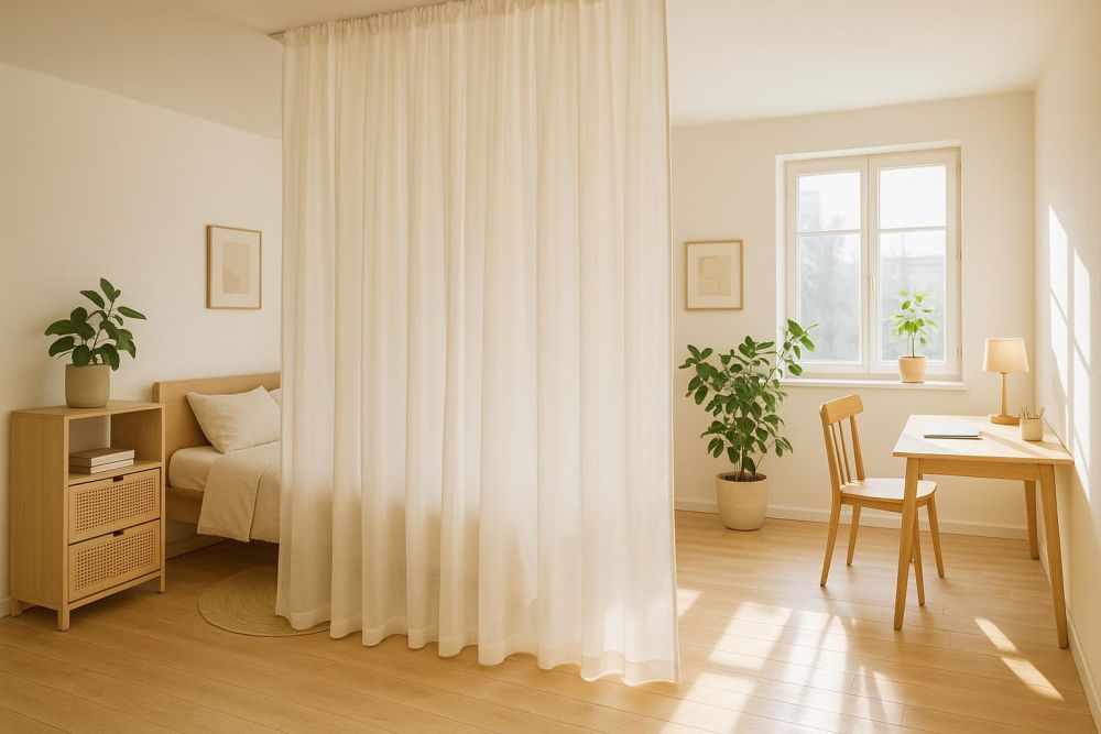 隔間簾小空間救星！這樣做收納多1倍、動線升級3倍