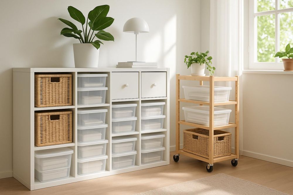 IKEA收納沒挑對？小空間必買「這3件」，竟讓雜物秒隱形，顏值空間一次升級