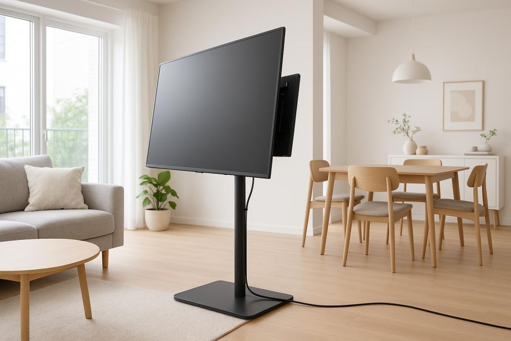 別再做固定電視牆！旋轉電視架空間翻2倍，安裝地雷、類型選擇全解析