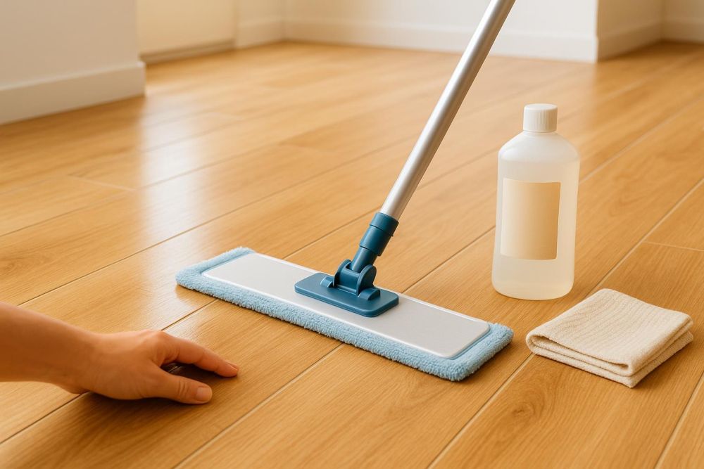 木紋磚好髒難清理？抓對『這3步』，養護10年如新、地板不上汙