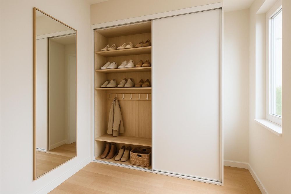 沒玄關也能秒變大空間！鞋櫃改儲藏室、收納量激增3倍