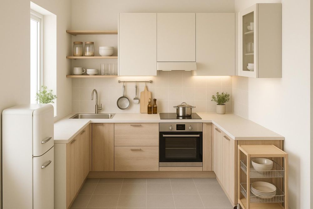 3坪小廚房別再做滿櫃！動線這樣規劃，空間大2倍、收納再升級