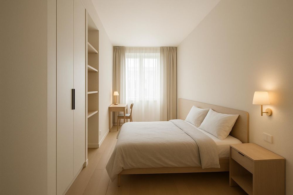 長型主臥太擠太窄？這3招動線+收納設計，空間秒翻倍還舒適