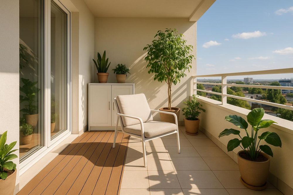 陽台地板選錯超後悔！2026年這3種材質鋪法，高級感翻倍、防滑好打理