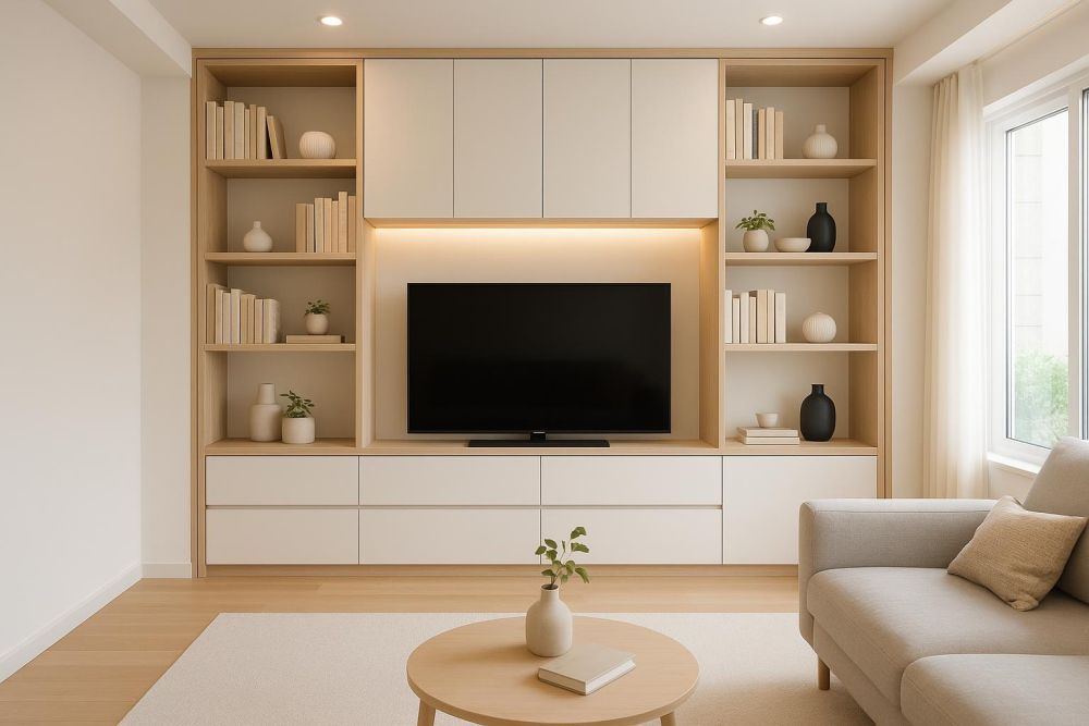 電視櫃只放電視太浪費！2026年最強收納型設計，空間翻倍、顏值爆棚一次看
