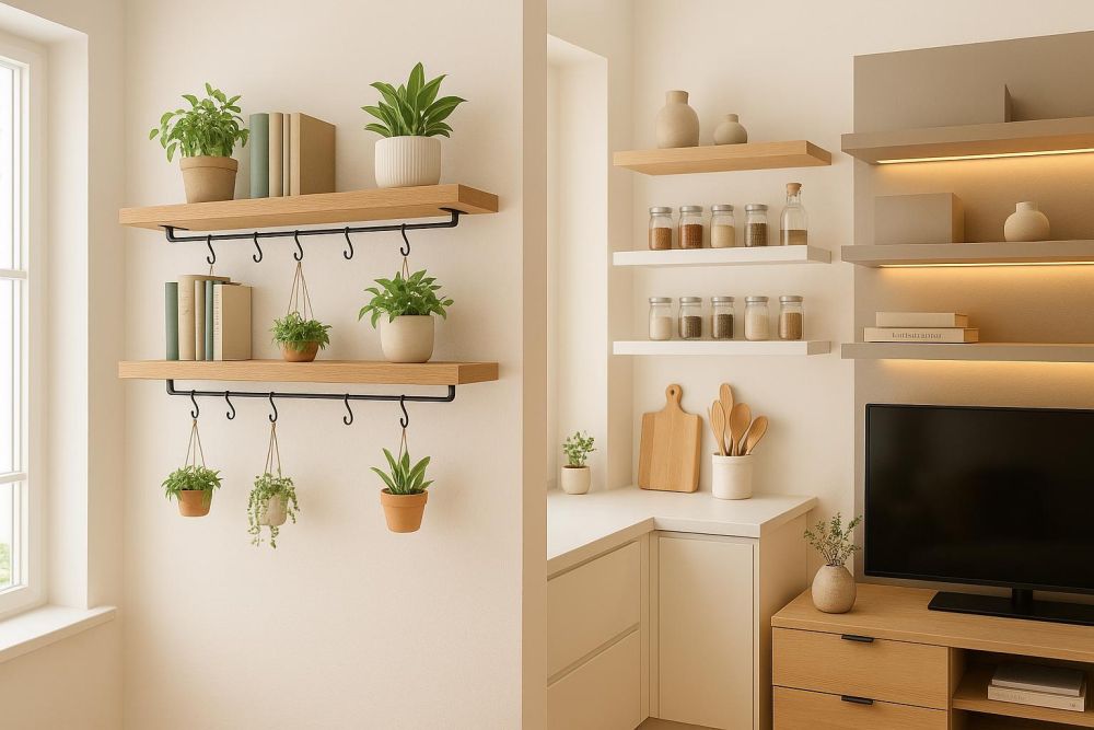 別只放層板！這樣設計收納提升3倍，2026年小家必學空間變化術