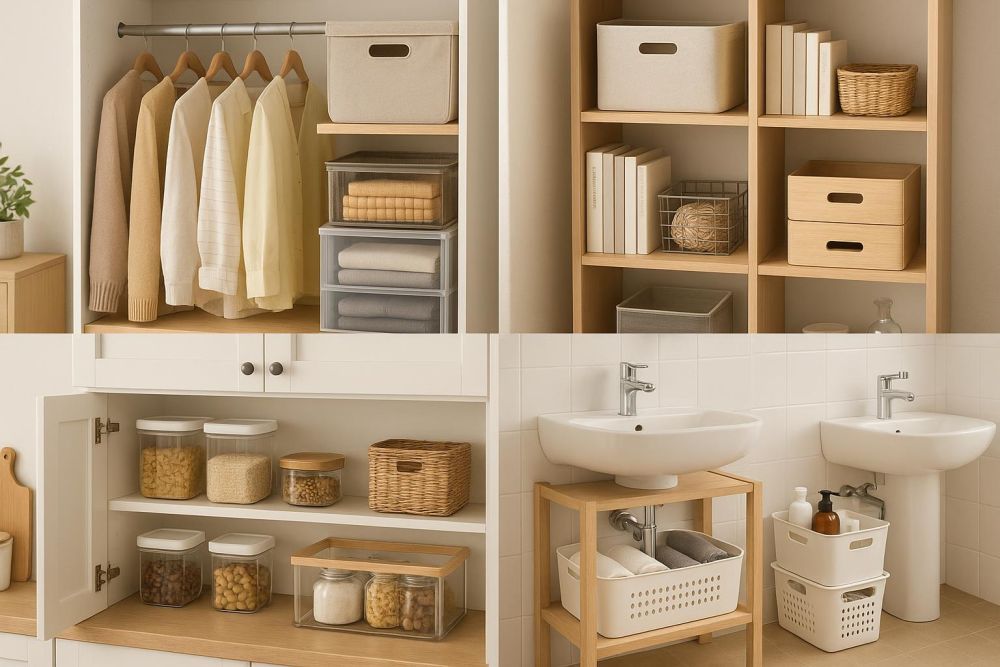 收納盒這樣用，空間多1倍，亂七八糟秒變整齊！3大整理技巧必學