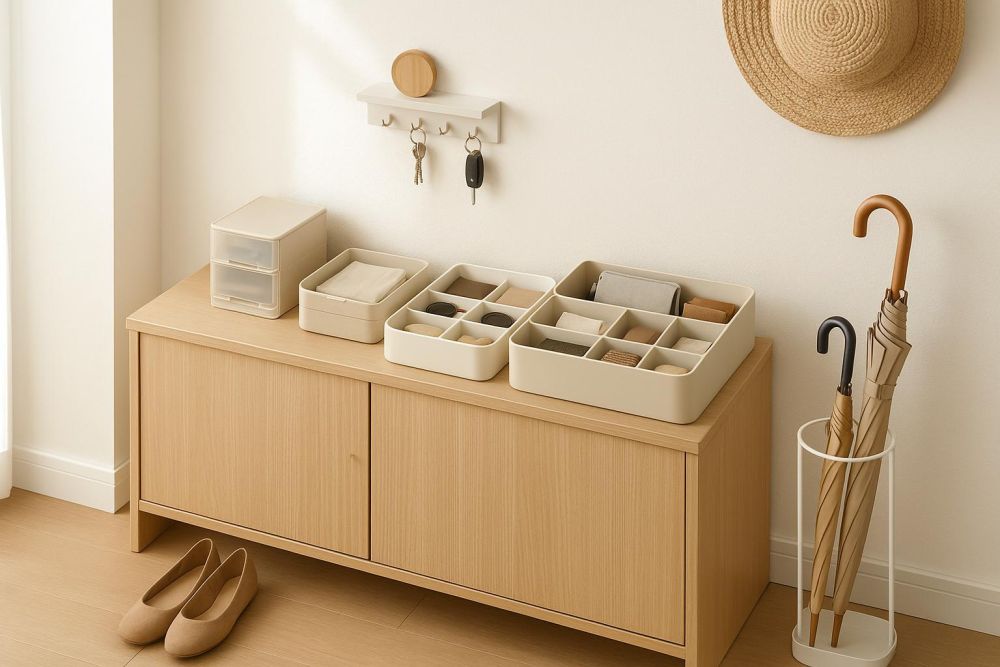 玄關總是亂？2026『這5款收納神器』小物大升級，空間加倍整齊不再糾結！