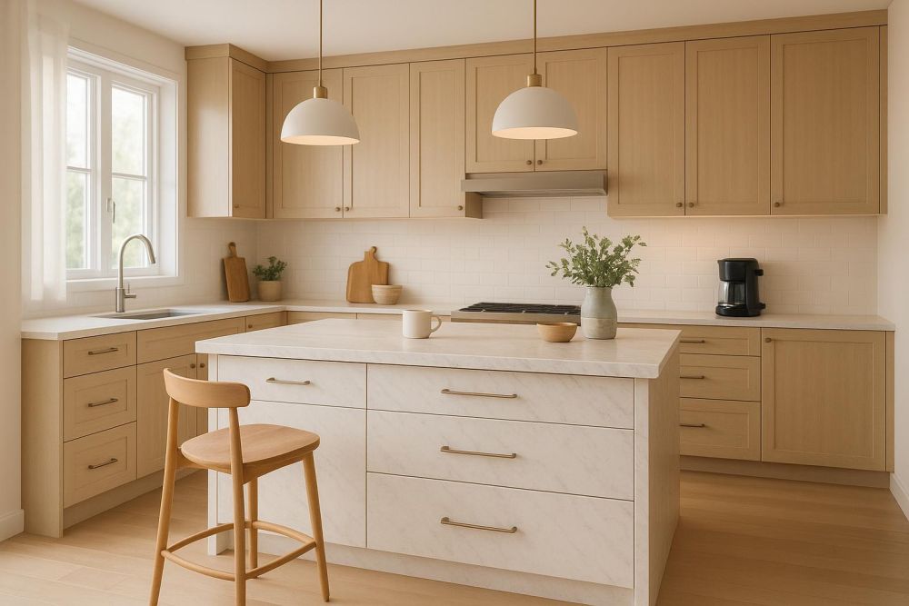 小廚房也能做中島？這樣規劃，收納多2倍、備餐更順手！