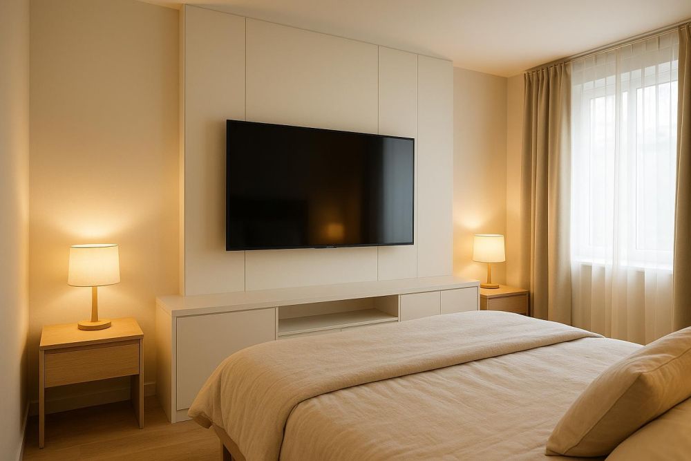 臥房電視千萬別這樣裝！99%的人忽略『這1處』，螢幕再大都白擺