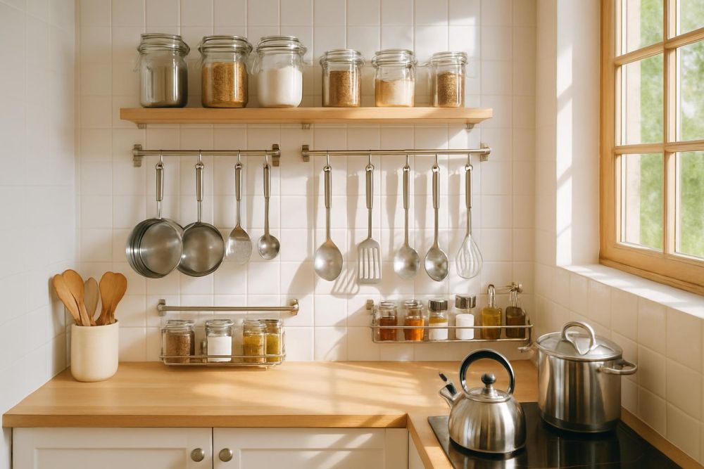 只換這面牆，下廚熱情激增3倍！「廚神牆面」收納好、動線順，連新手都愛做菜