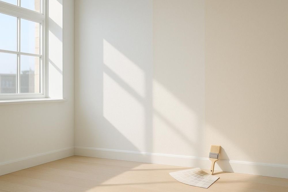 白漆選錯色度，家裡空間小2倍、採光差1級！設計師不說的選色關鍵