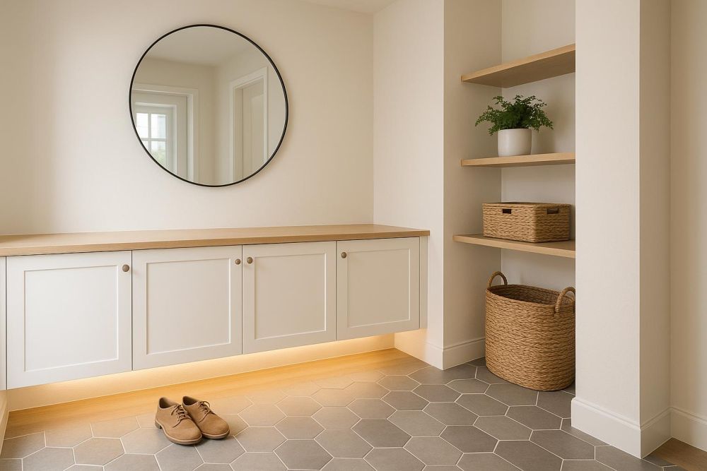 玄關雜亂、容易堆物？只改3處，回家動線流暢、收納翻2倍
