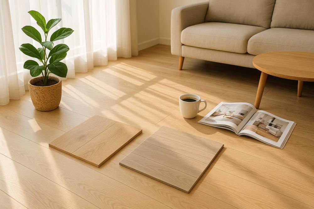 選錯後悔10年!木紋磚vs木地板優缺點全對比,一張表秒懂不踩雷