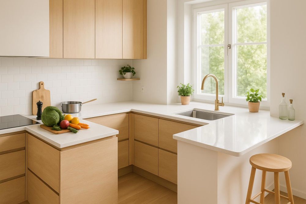 廚房檯面怎麼搭最好用？2026年3種格局x風格對比，這樣選空間大2倍又耐看