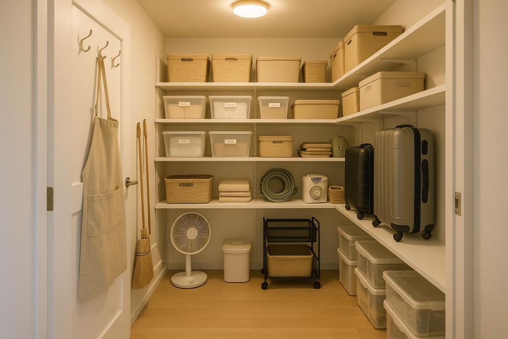 儲藏室收納不到位?5大設計技巧收納激增3倍、空間大翻新