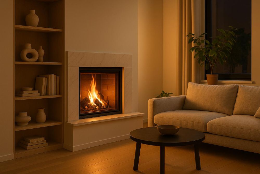 壁爐只會裝飾太浪費！2026年新設計這3種實用功能，全家收納、舒適度翻倍