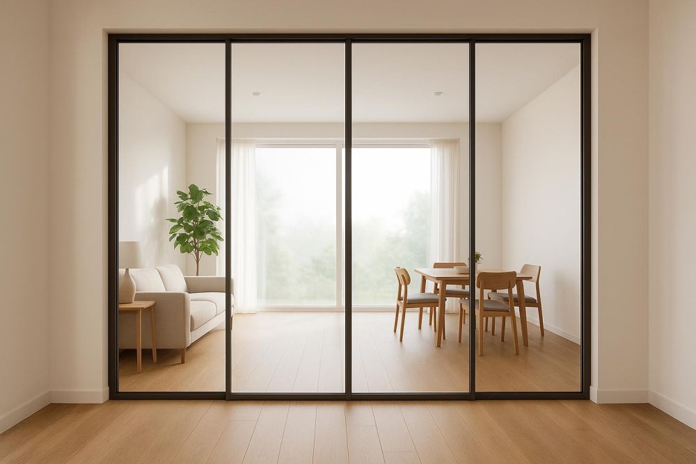 玻璃拉門好看但有這3缺點!設計、材質、實用經驗一次解析