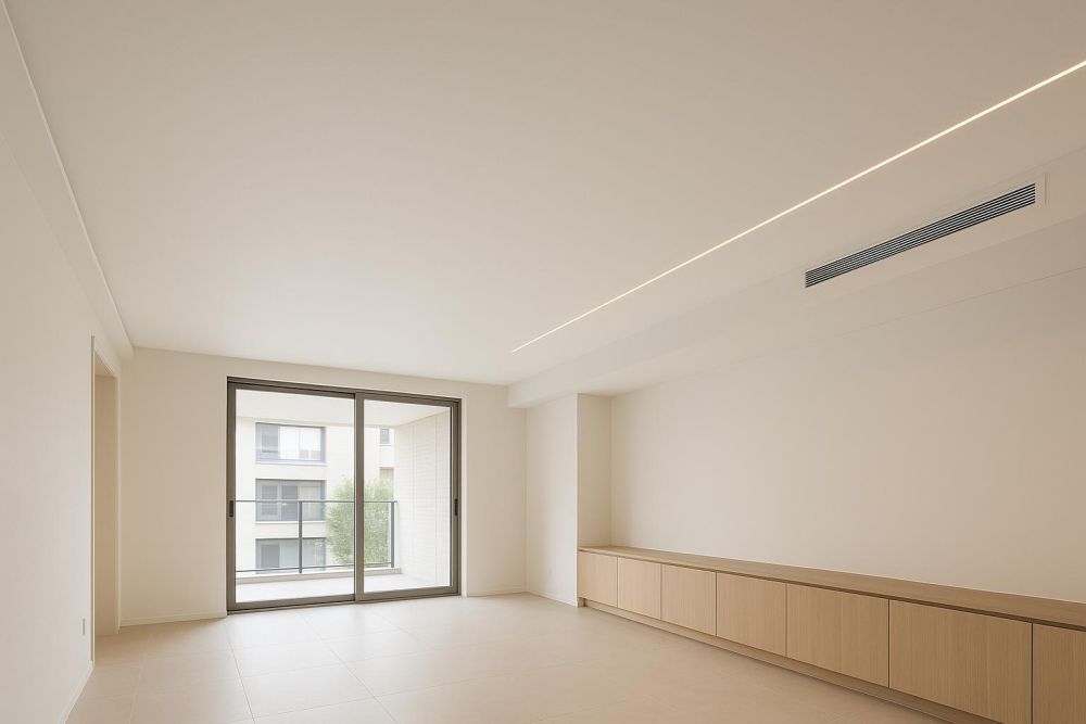 一般天花板太占高？2026年「平釘天花板」設計這樣做，空間多出10%還能藏線收納翻倍