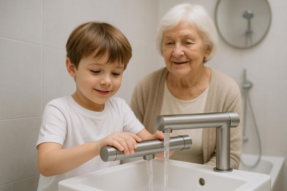 裝潢選錯水龍頭毎次洗澡都後悔！恆溫設計一鍵穩定控溫、省水又防燙