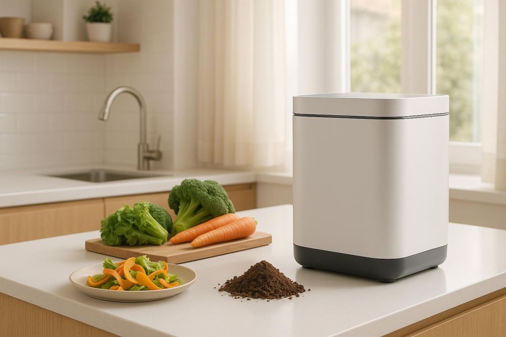 廚房收納爆炸？沒裝『這類廚餘機』，異味、蟲害多3倍！新手選購必看重點