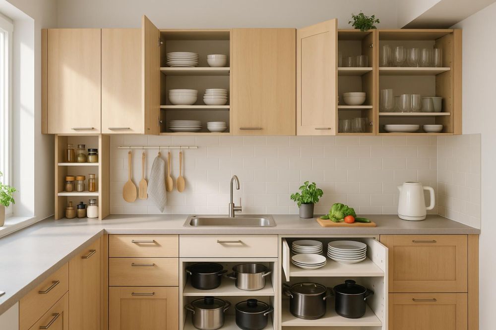 廚房櫃子別再做滿!2026新設計讓收納量多1倍、動線提升3倍