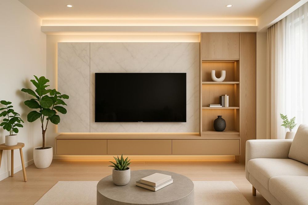 電視牆只做造型太可惜!2026年最強設計:多一動作,收納翻3倍、質感升級10倍