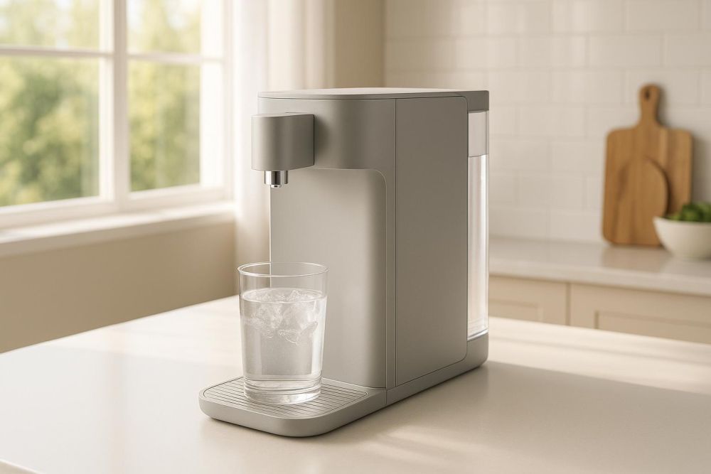 喝水還在排隊等燒？2026年4款瞬熱桌上型飲水機推薦，冰熱一次齊全、比傳統多省2倍空間！
