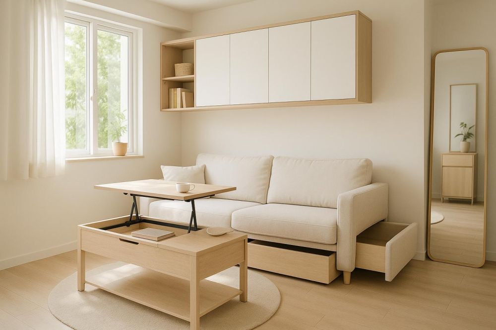 小坪數別亂買傢俱！掌握這3招，收納量翻倍、不怕空間擁擠