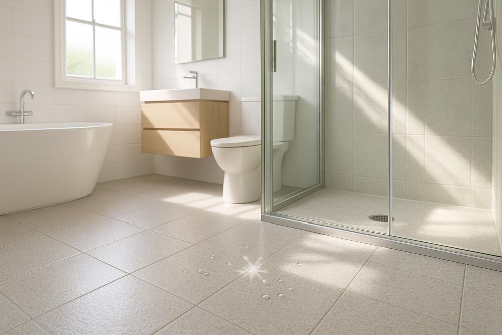 浴室地磚不用換！2026年防滑升級3招，安全提升、防摔率降9成