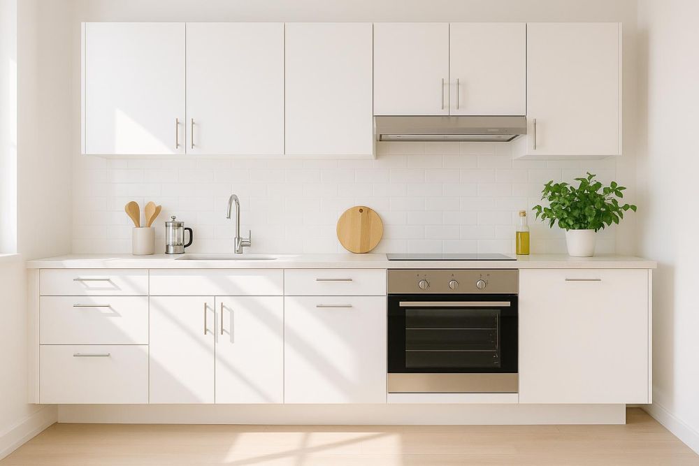 白色廚房容易泛黃、藏污納垢？5大防髒設計讓你廚房3年都像新的一樣