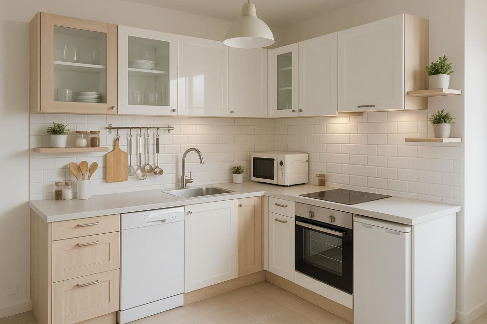 小廚房只改5處,收納提升3倍、動線不擠再也不卡手