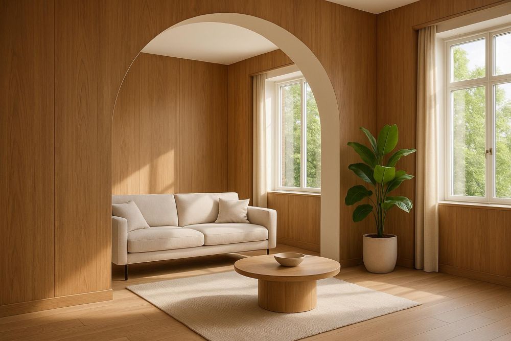 拱門只是裝飾？2026年新裝潢這樣用，客廳空間感＋格調提升3倍！